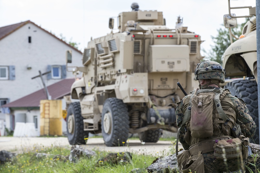 Marines tackle their pre-deployment, Mission Rehearsal Exercise