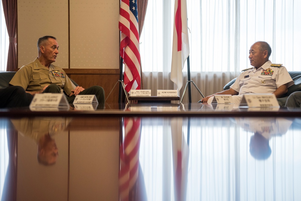 CJCS meets with JSDF Counterpart