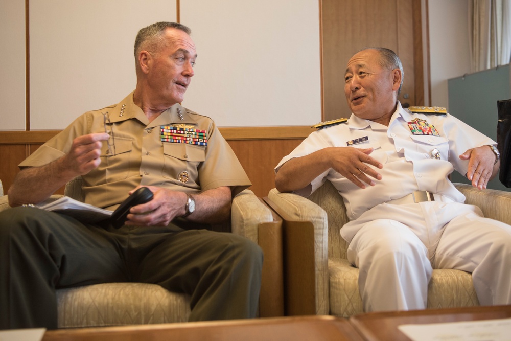 CJCS meets with JSDF Counterpart