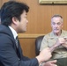 CJCS meets with State Minister of Defense Tomohiro Yamamoto