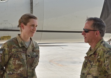 SecAF, CSAF emphasize importance of 380 AEW in ongoing fight against ISIS