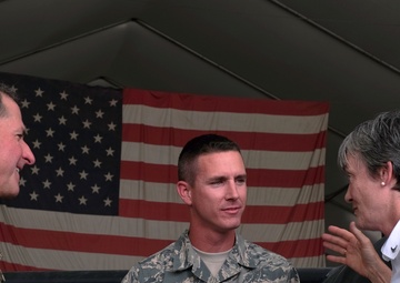 SecAF, CSAF emphasize importance of 380th AEW in ongoing fight against ISIS
