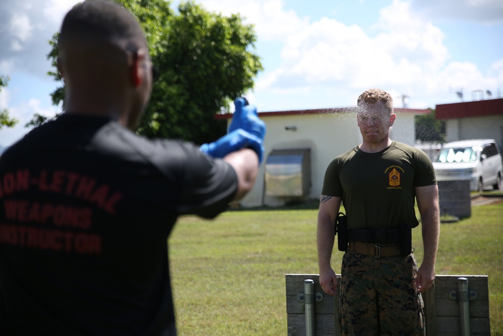 III MEF Marines conduct OC, quick-reaction force training aboard Camp Hansen