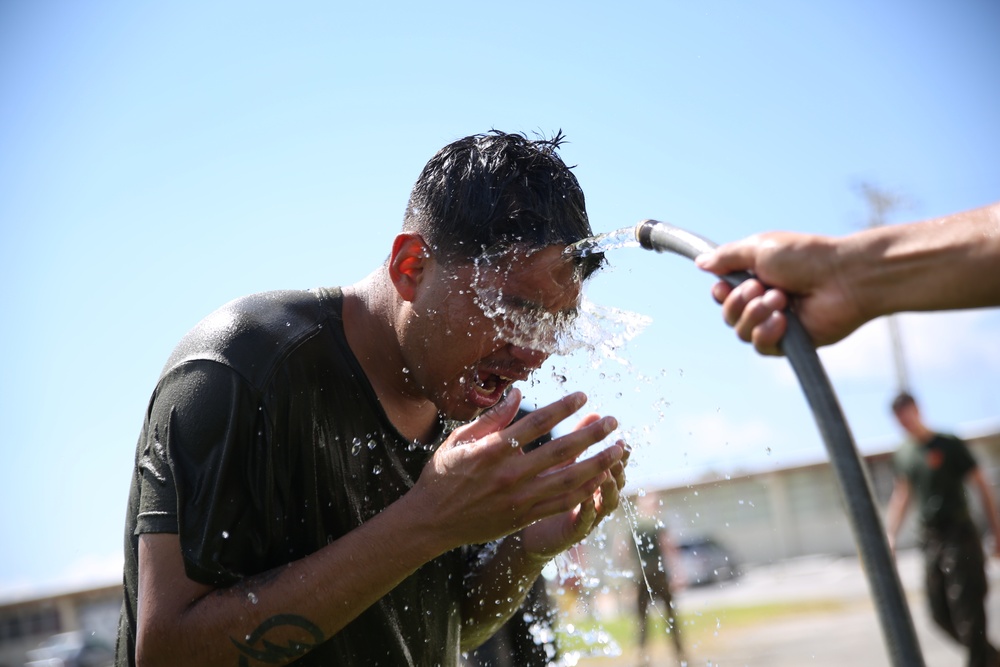 III MEF Marines conduct OC, quick-reaction force training aboard Camp Hansen