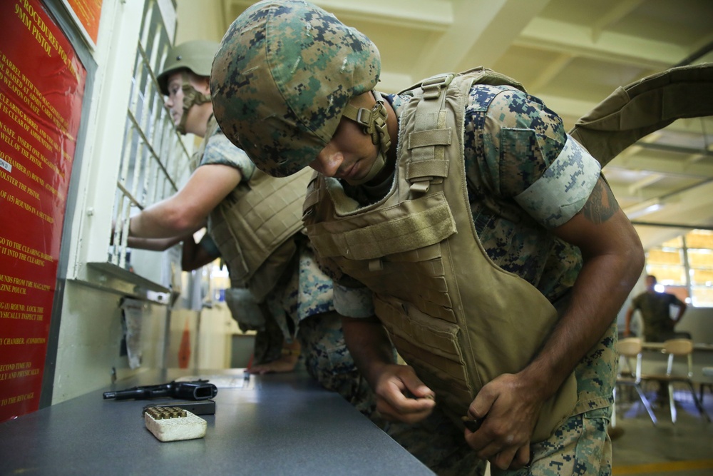 III MEF Marines conduct OC, quick-reaction force training aboard Camp Hansen