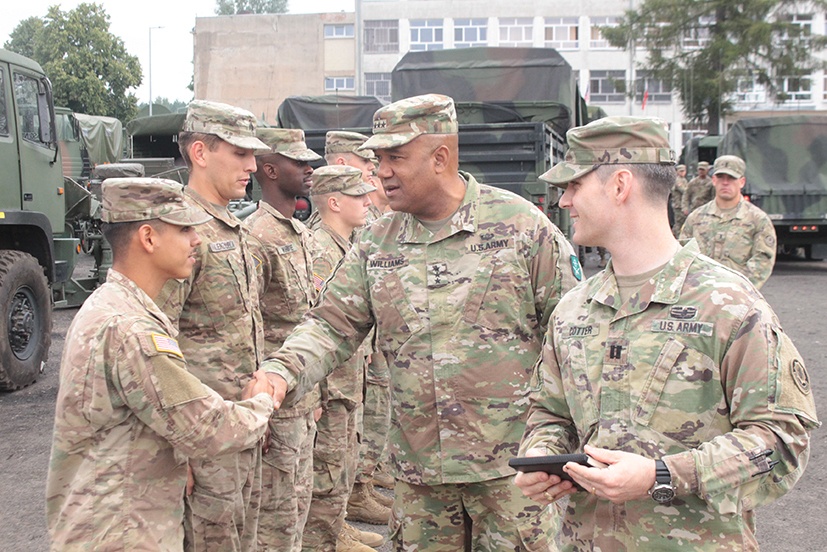 Lt. Gen. Williams visit