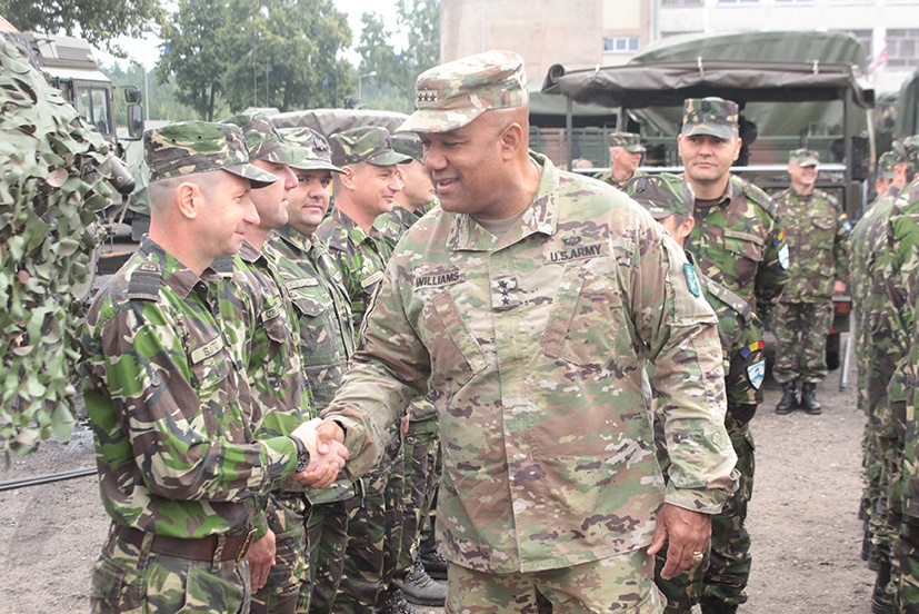 Lt. Gen. Williams visit