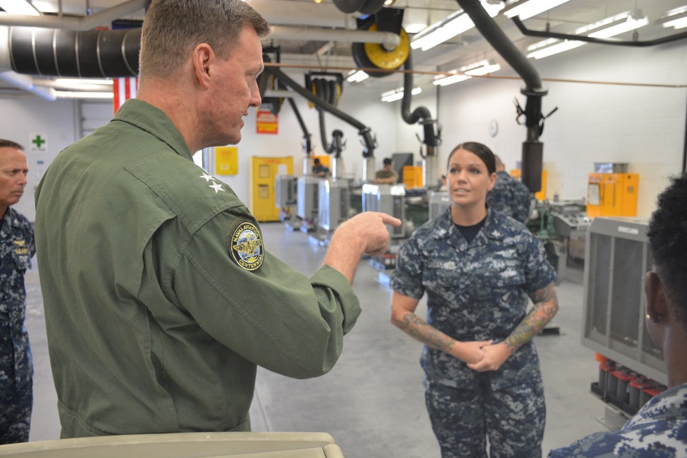 NETC visit to CNATT, NATTC