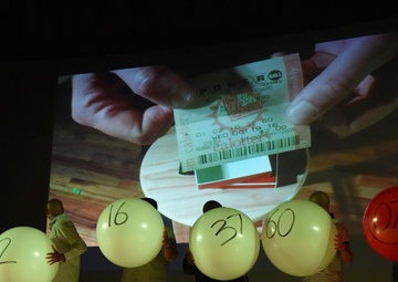 Illusionist performs for Keesler