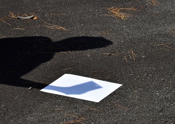 Arkansas Guardsmen View Solar Eclipse