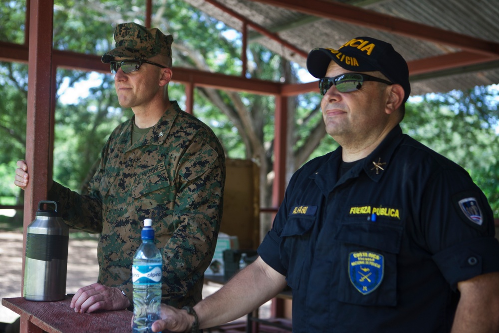 SPMAGTF-SC commanding officer visits Costa Rica