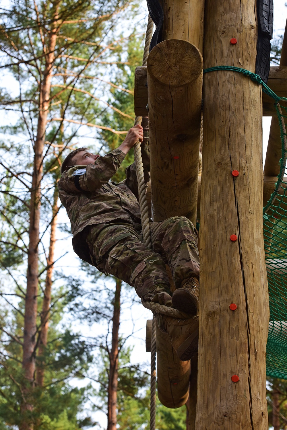 U.S. Army Europe's Best Warriors reach the climb