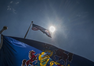 A stars &amp; stripes eclipse