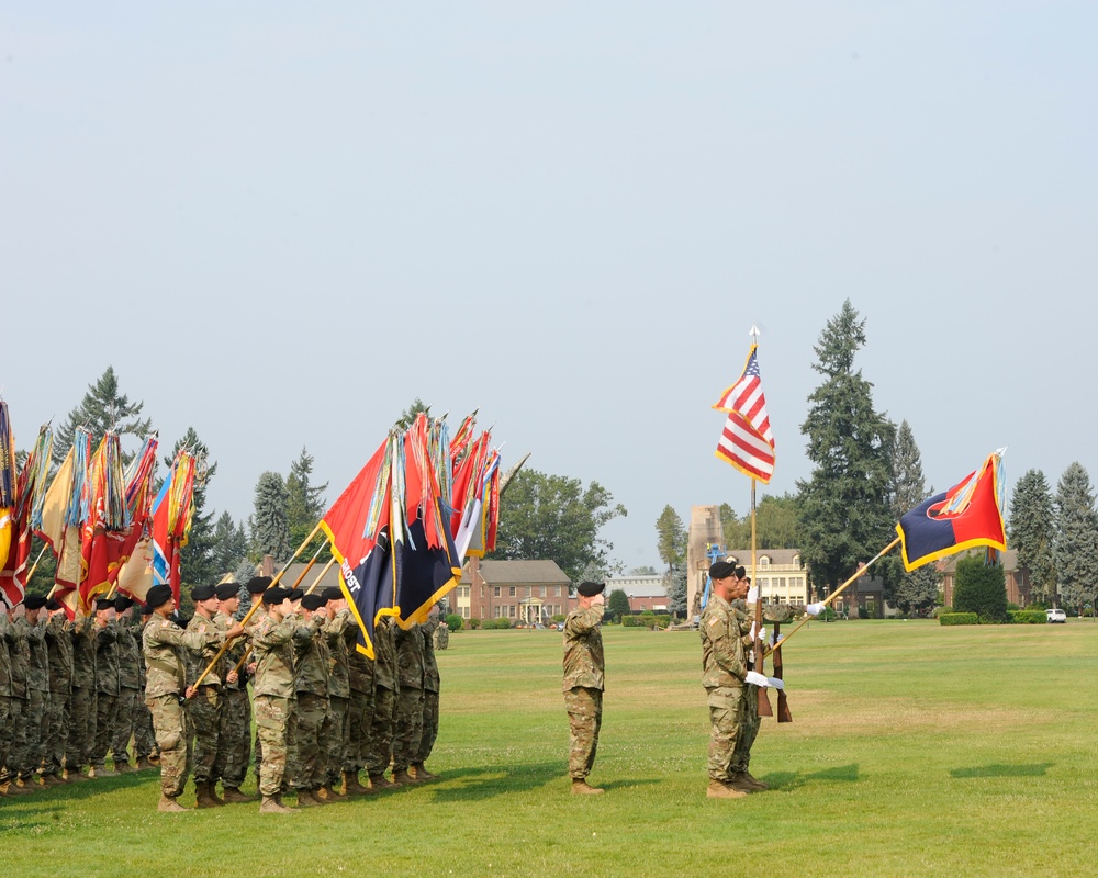7th ID Change Of Command on August 11, 2017