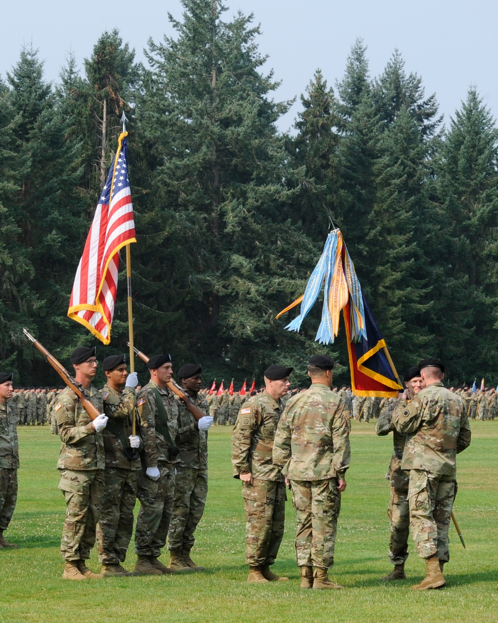 7th ID Change Of Command on August 11, 2017