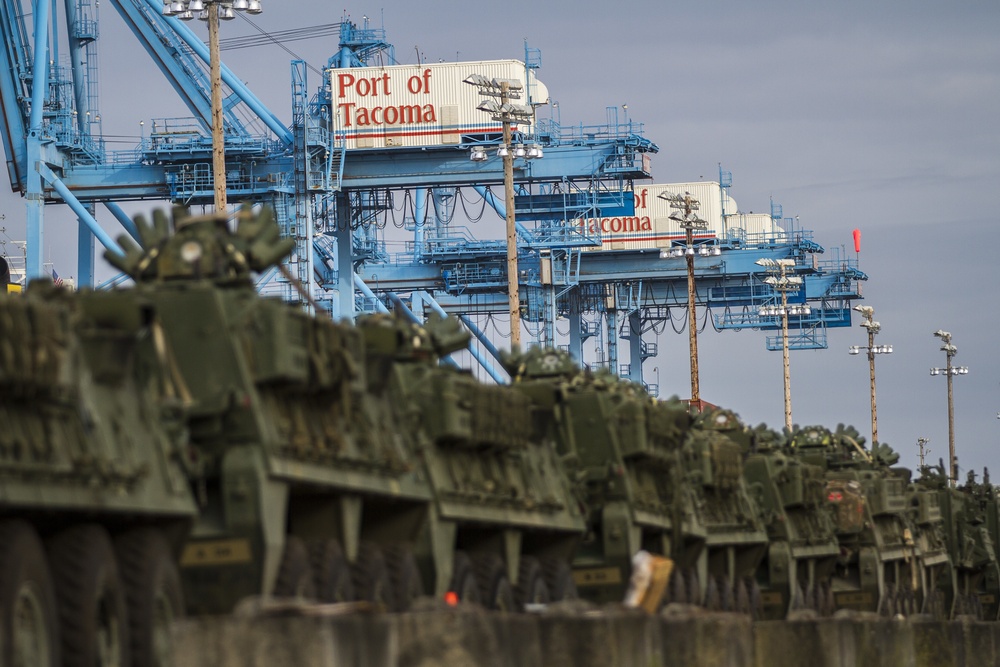 EDRE In the Port Of Tacoma