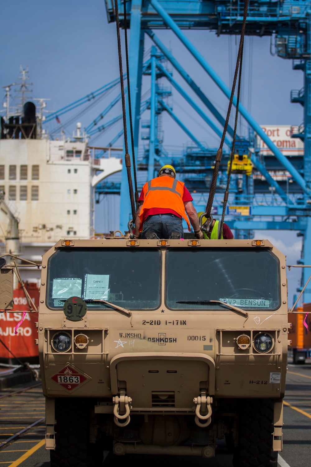 EDRE In the Port Of Tacoma