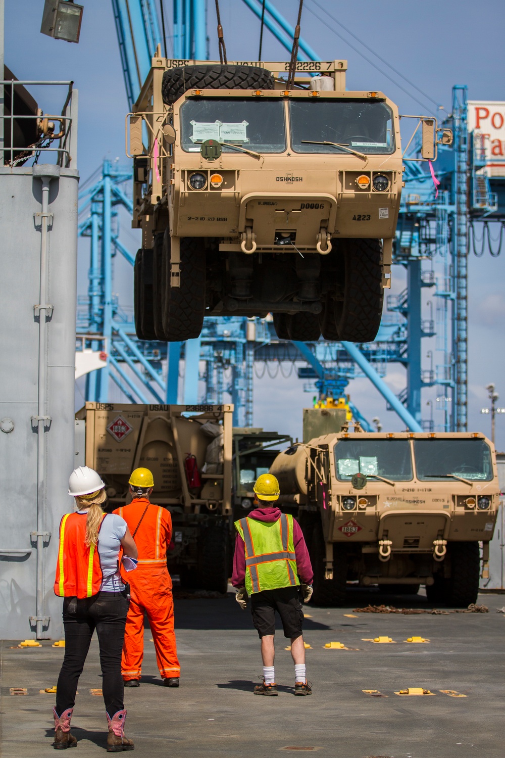 EDRE In the Port Of Tacoma