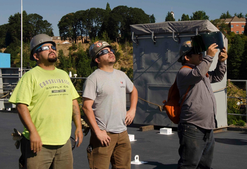 ‘Coming Together To Watch Something Bigger Than Themselves,’ Frank Cable Experiences Solar Eclipse