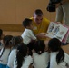 Sailors visit Japanese kindergarten students