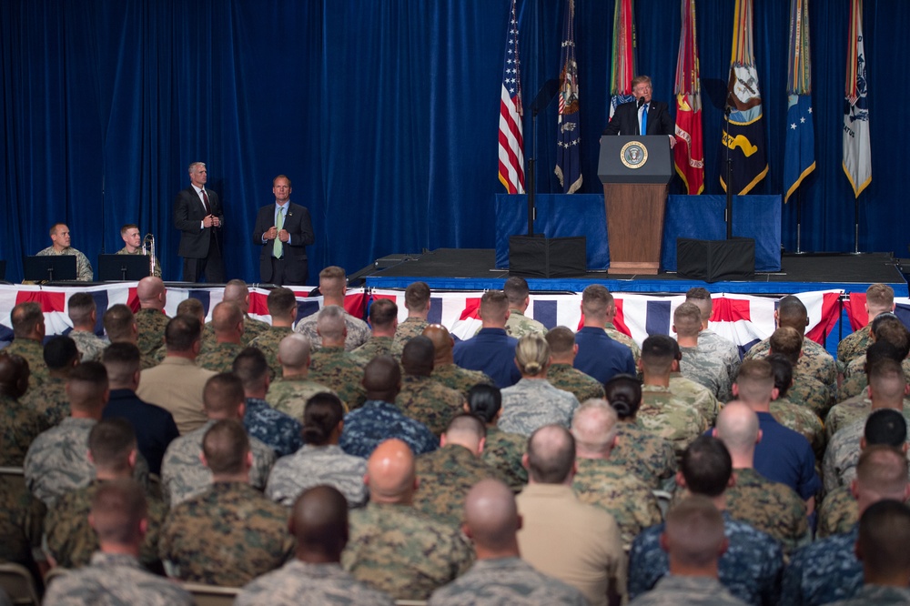 President Trump addresses nation on South Asia strategy