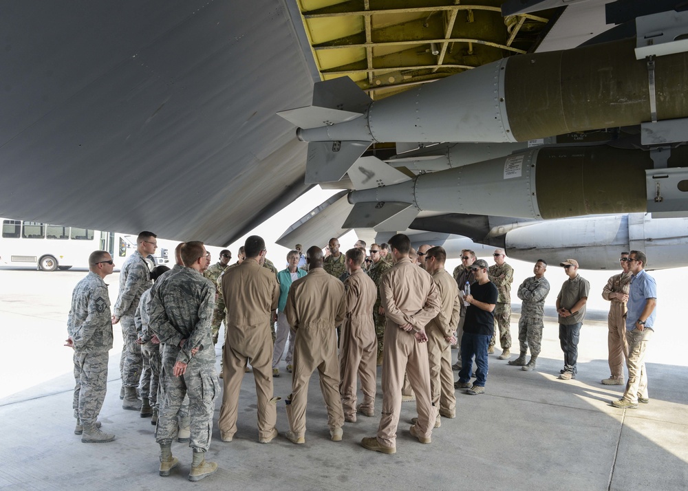 SecAF and CSAF visit Al Udeid Air Base, Qatar