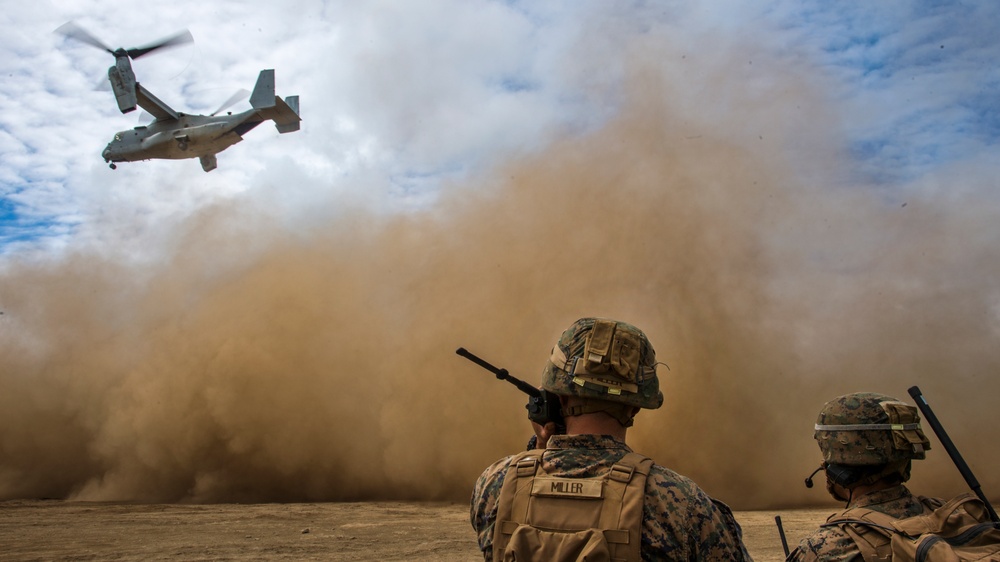 Sending the Osprey off