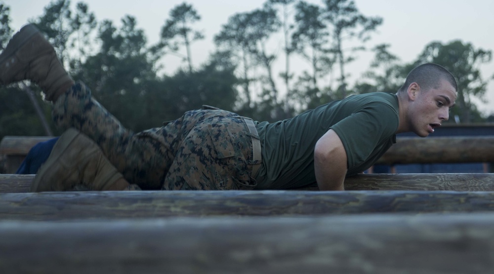 Marine recruits build strength, agility on Parris Island