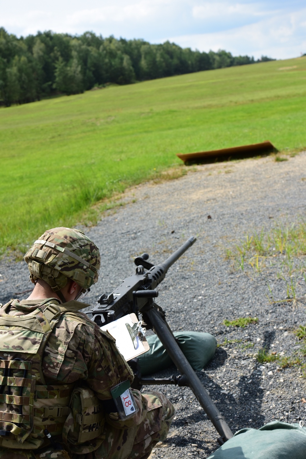 Best warriors compete at U.S. Army Europe crew served weapons range