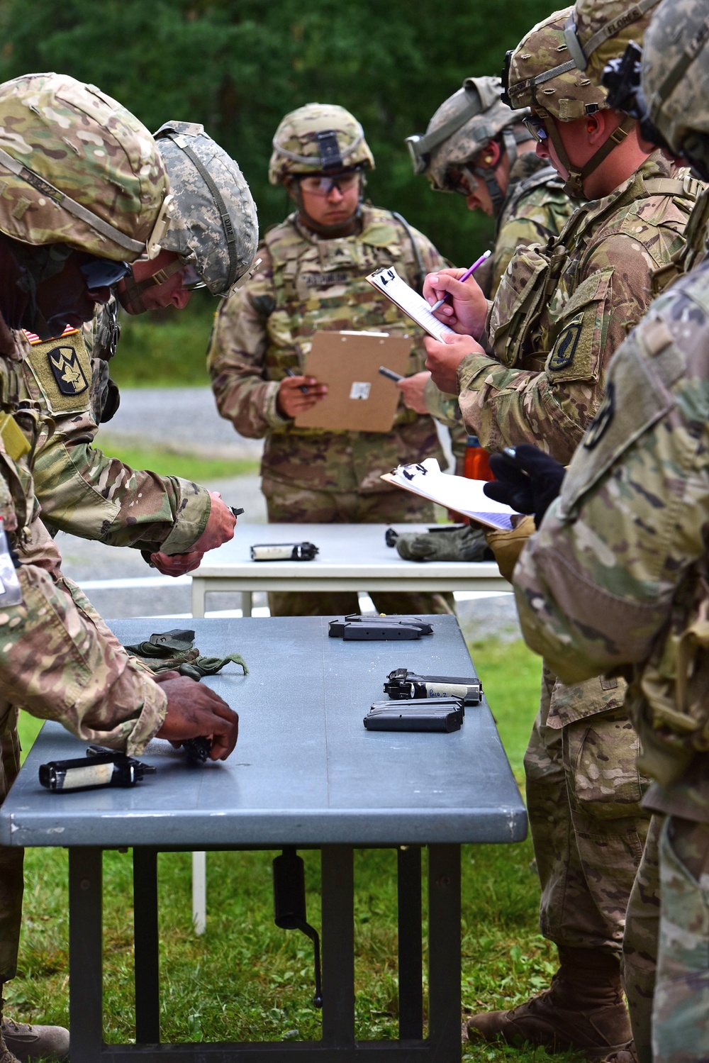 Stress range at European Best Warrior Competition 2017