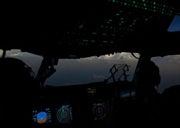 C-17 on the dark side of the moon