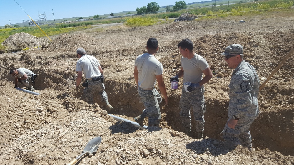 106th Rescue Wing’s Civil Engineer Squadron renovates homes for service veterans from the Native American tribe Crow Nation