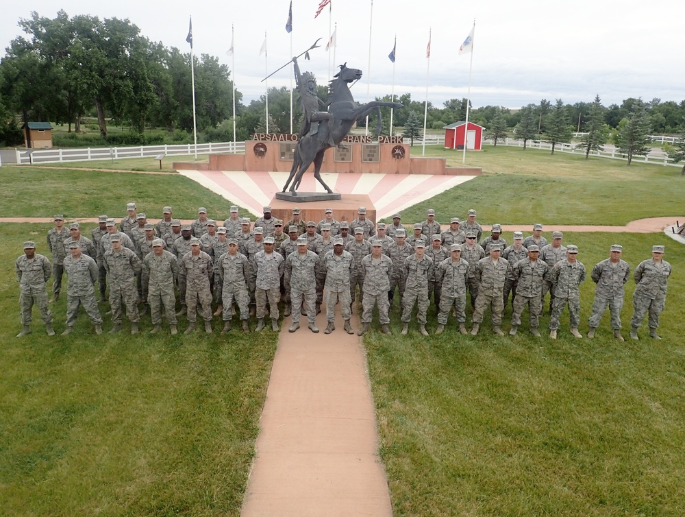 106th Rescue Wing’s Civil Engineer Squadron renovates homes for service veterans from the Native American tribe Crow Nation