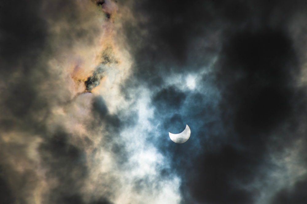 Solar Eclipse over Luke