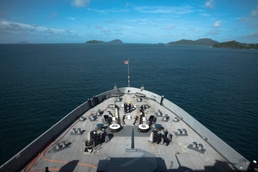USS San Diego (LPD 22) Departs Thailand