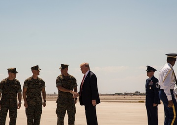 POTUS Visits MCAS Yuma