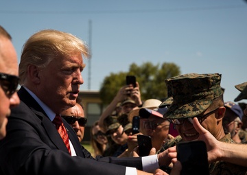 POTUS Visits MCAS Yuma