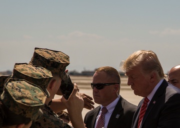 POTUS visits MCAS Yuma