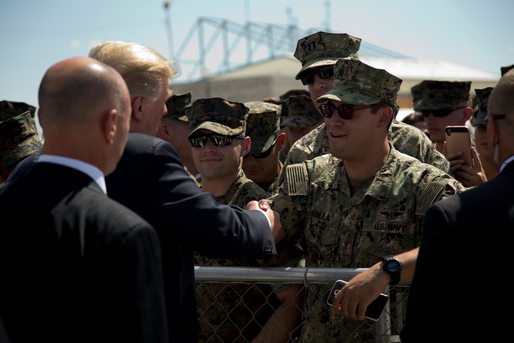 POTUS Visits MCAS Yuma