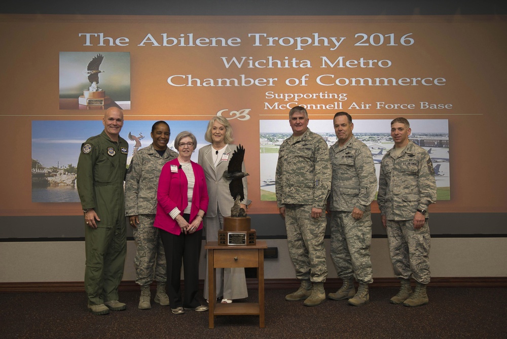Wichita Metro Chamber of Commerce wins Abilene Trophy