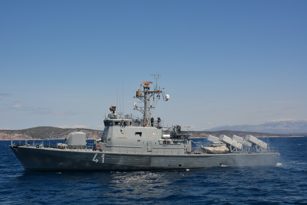 Croatian Naval Vessel Vukovar