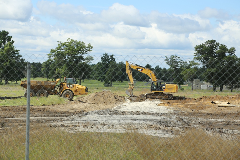 Access Control Point project construction underway at Fort McCoy