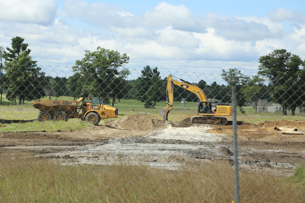 Access Control Point project construction underway at Fort McCoy