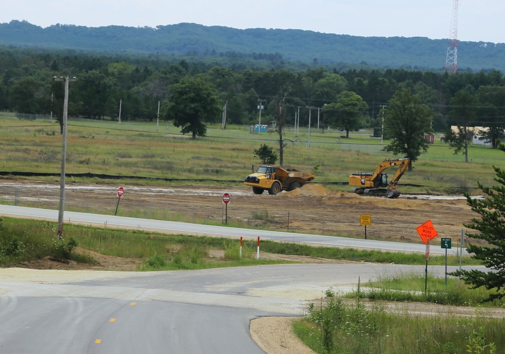 Access Control Point project construction underway at Fort McCoy