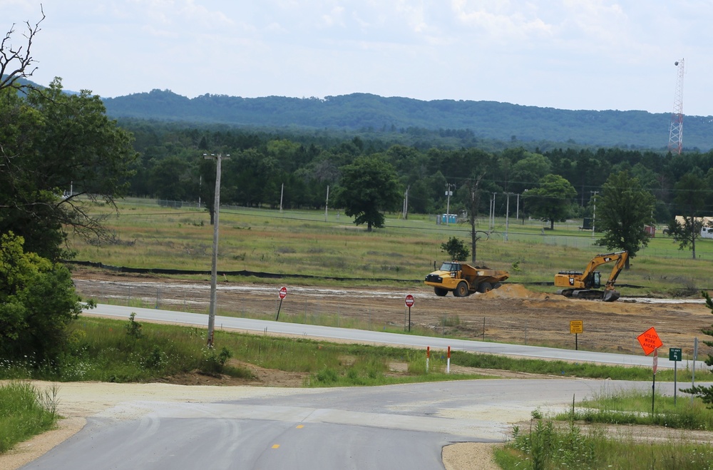 Access Control Point project construction underway at Fort McCoy