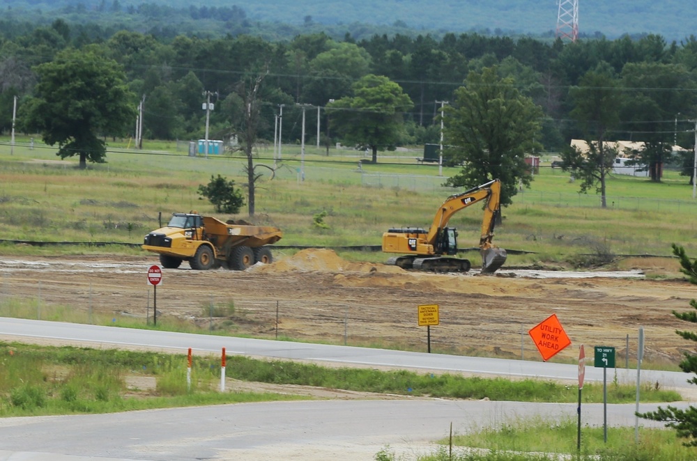 Access Control Point project construction underway at Fort McCoy