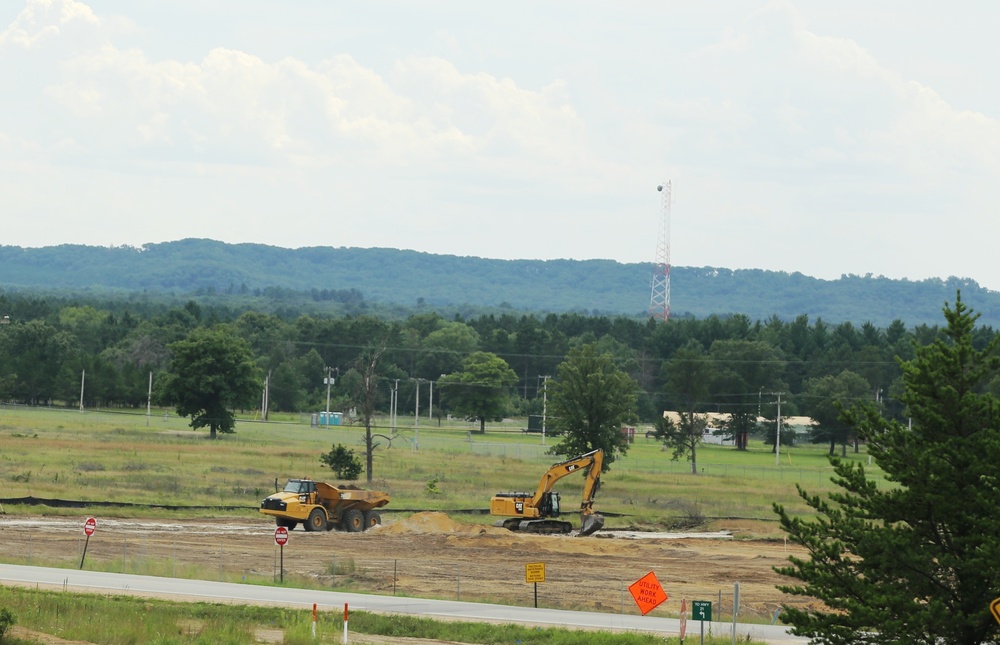 Access Control Point project construction underway at Fort McCoy