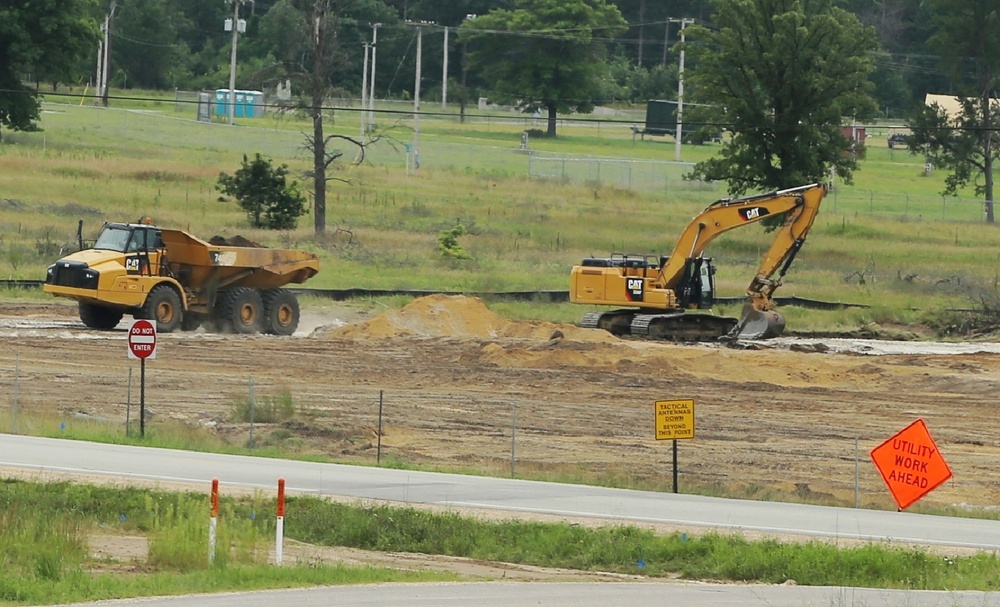 Access Control Point project construction underway at Fort McCoy