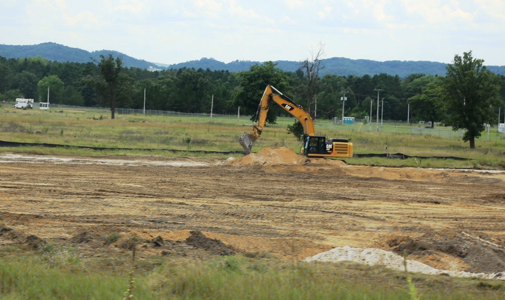 Access Control Point project construction underway at Fort McCoy