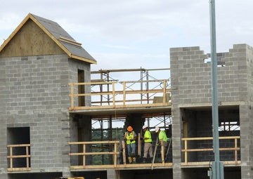 Stress-shoot facility under construction at Fort McCoy’s Range 18